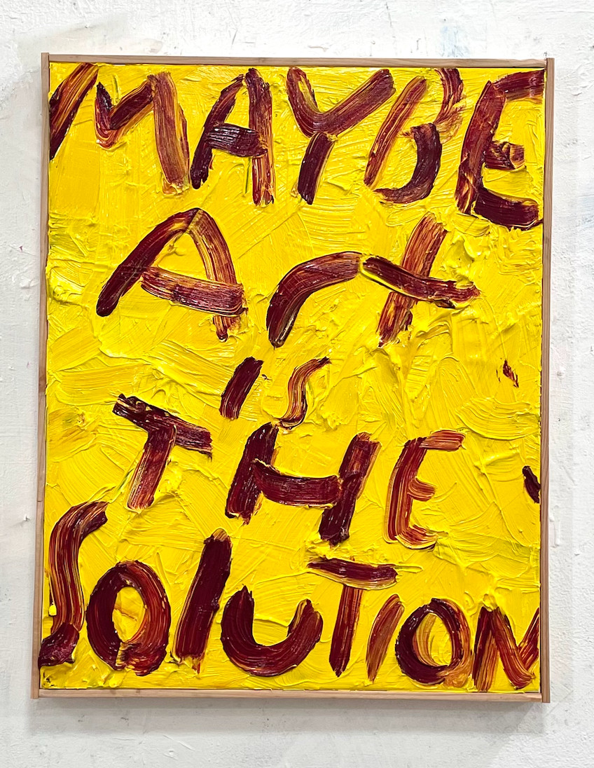 Maybe Art is the Solution