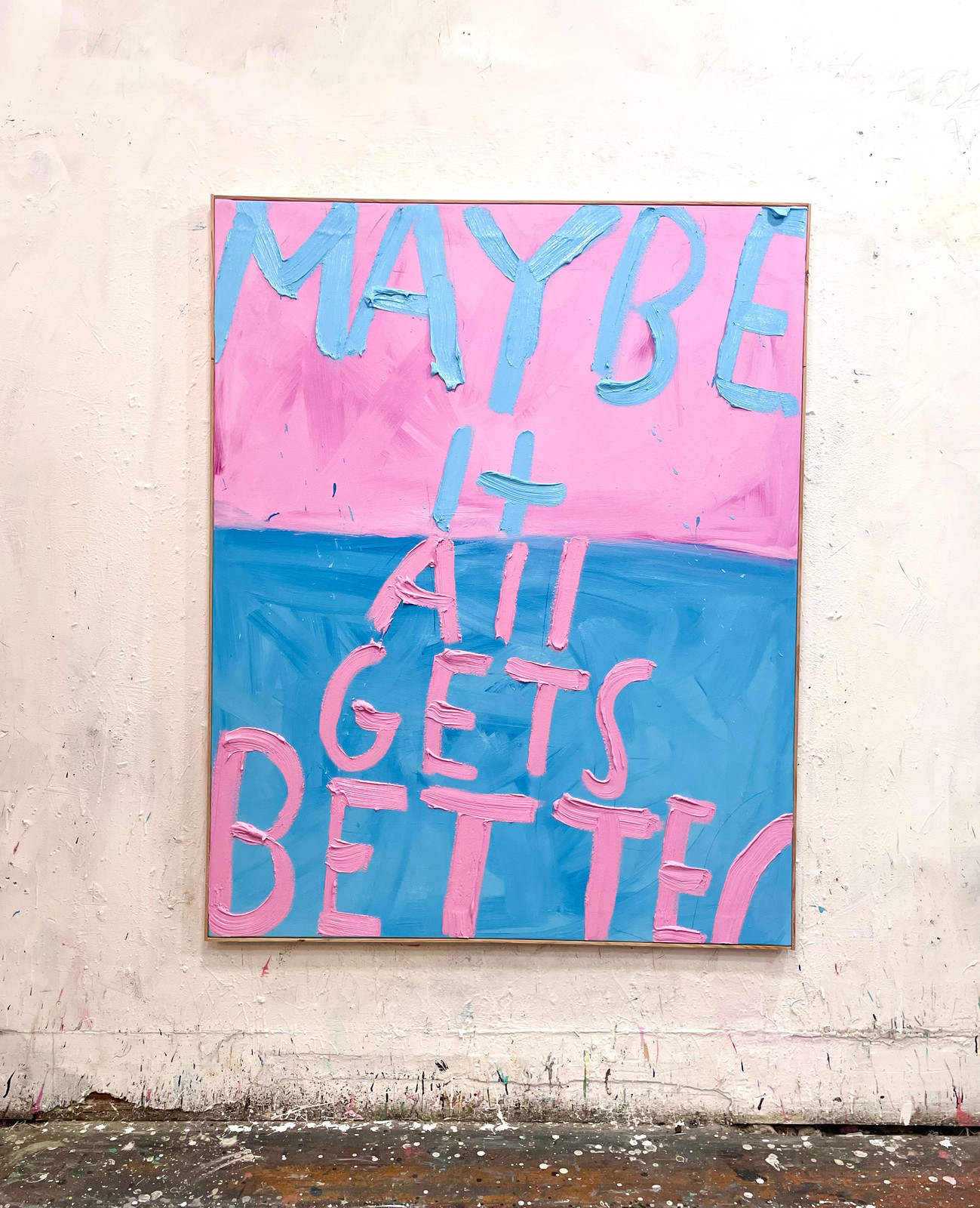 Eric Stefanski - Maybe It Gets Better, 2025, Oil on Canvas