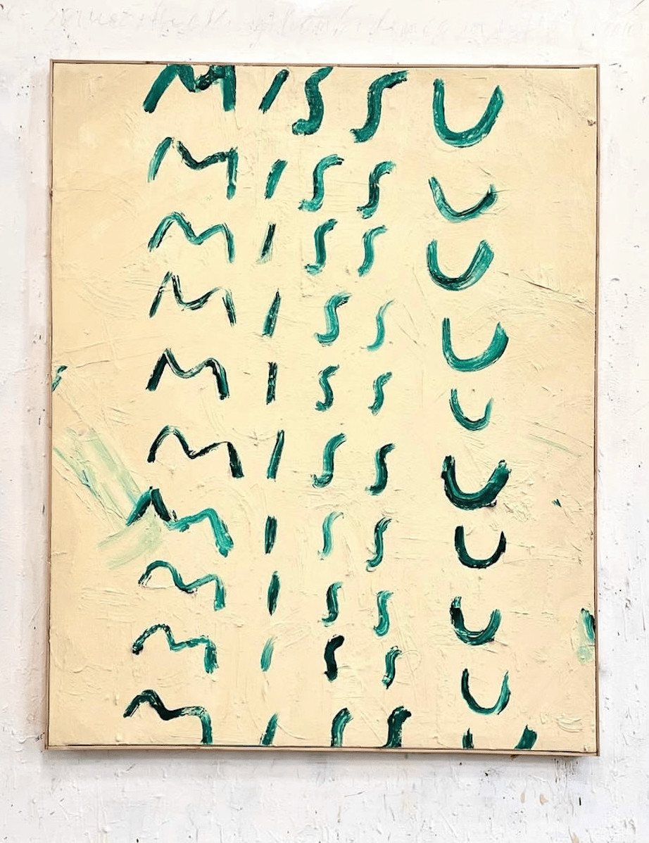 Eric Stefanski - Miss You, 2025, Oil on canvas