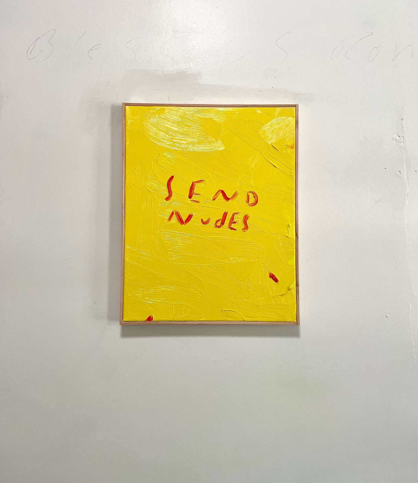 Eric Stefanski - Send Nudes, 2023, Oil on canvas