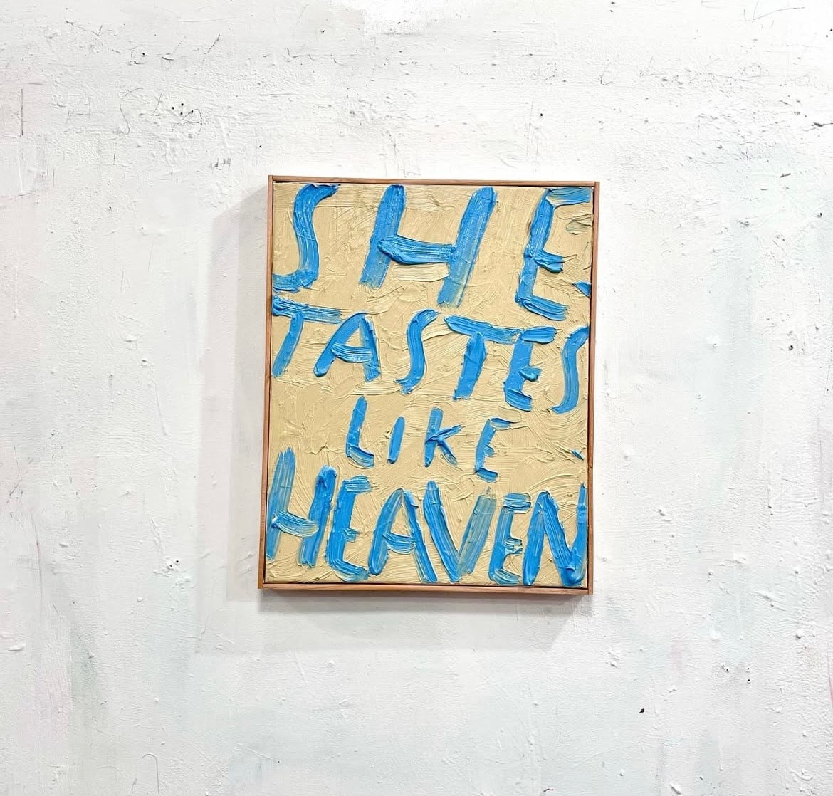 Eric Stefanski - She Tastes Like Heaven, 2025, Oil on canvas
