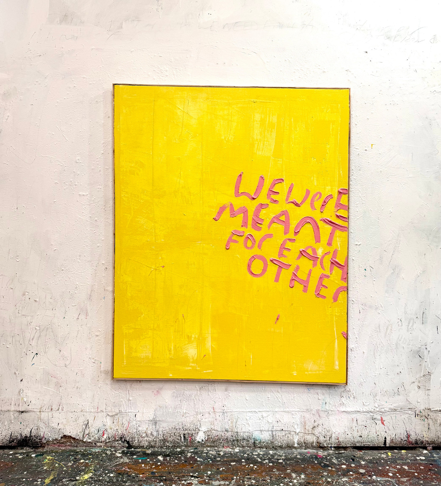 Eric Stefanski - We Were Meant For Each Other, 2025, Oil on canvas