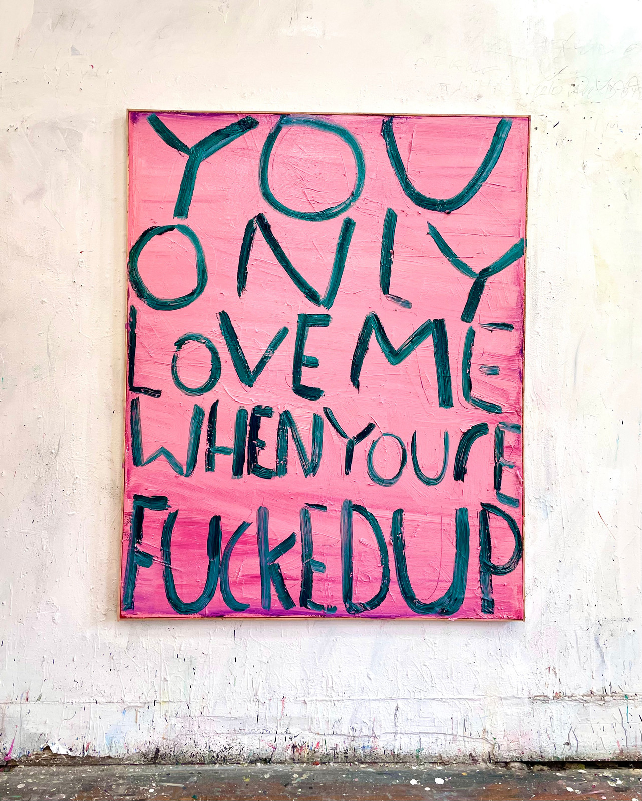 Eric Stefanski - You Only Love Me, 2025, Oil on canvas