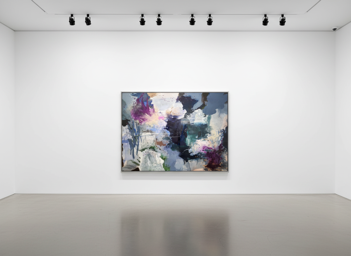 Fontaine Scarelli - Terrestrial Debris, 2026, Acrylic on canvas