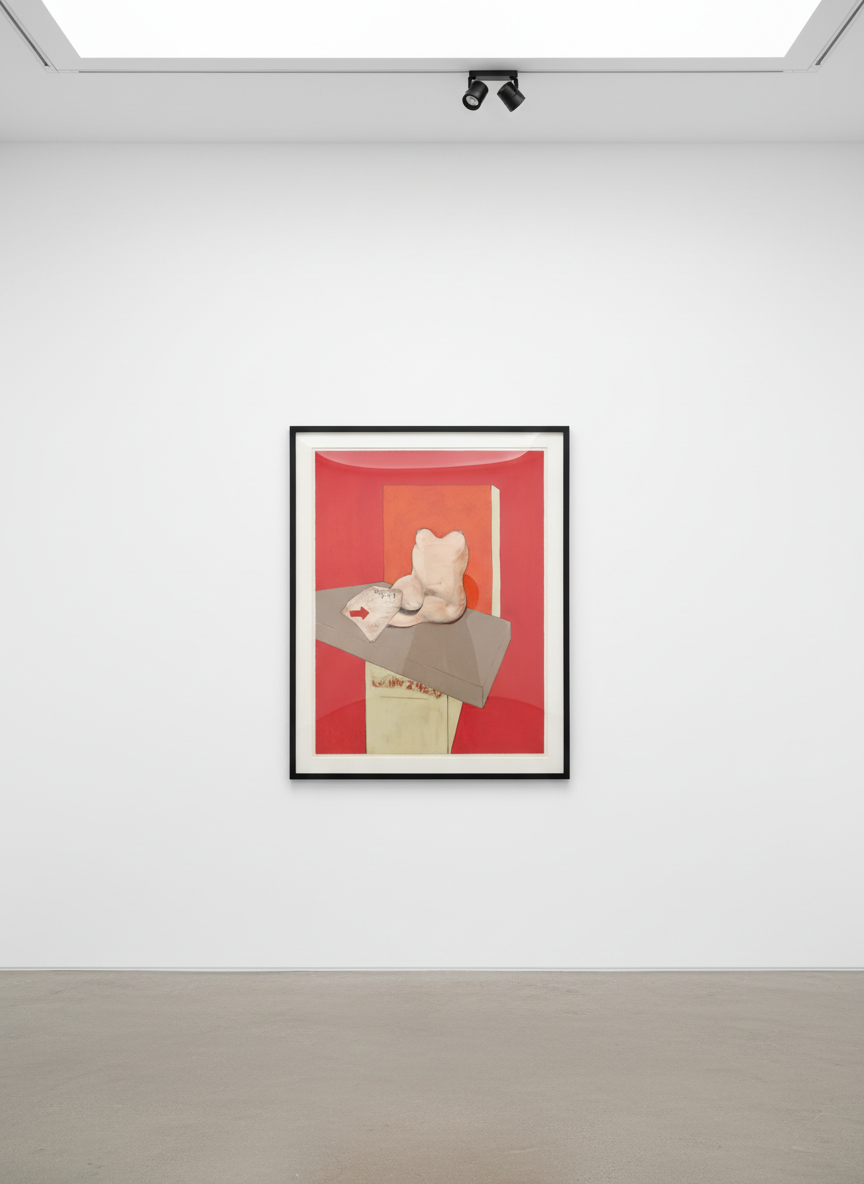 Ètude du Corps Humain d'après Ingres , afterStudy of a Human Body after Ingres 1982