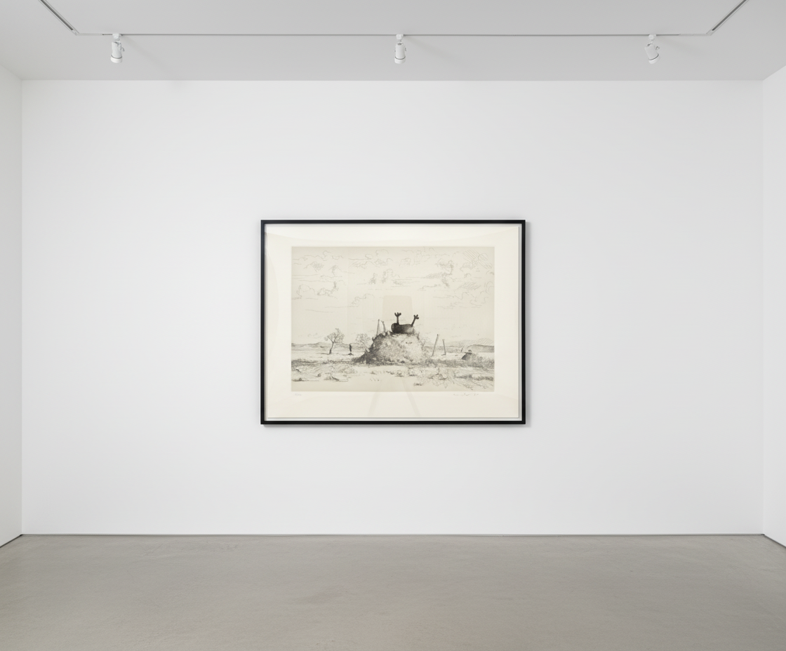 Untitled (Delineated Facial Composition)