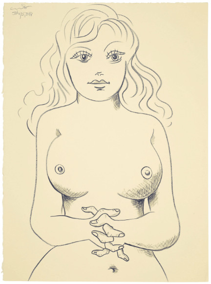 Young Girl In The Wild