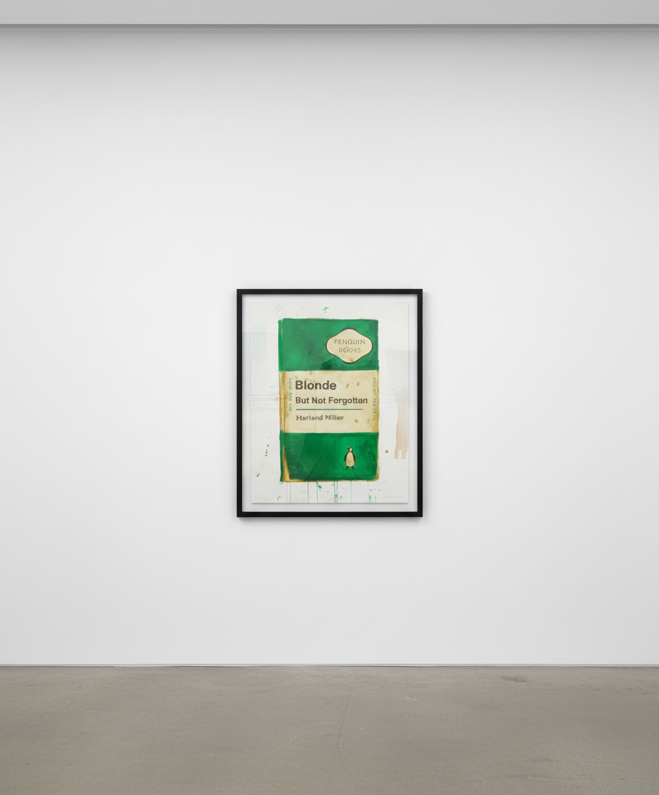 Blonde But Not Forgotten by Harland Miller, screenprint edition