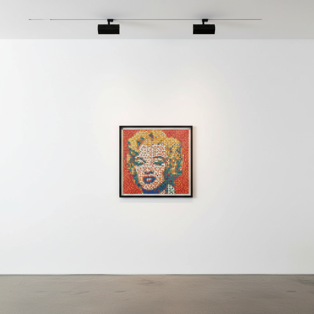 Invader — NVDR1 4 Rubik Shot Red Marilyn