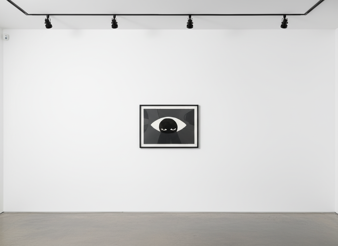 James Joyce - Eyesolation 2, 2020, Acrylic on cardboard