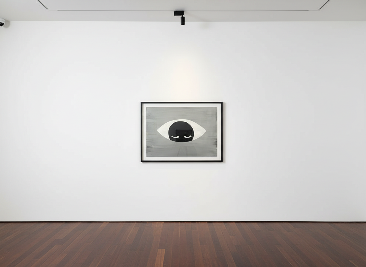 James Joyce - Eyesolation 3, 2020, Acrylic on cardboard
