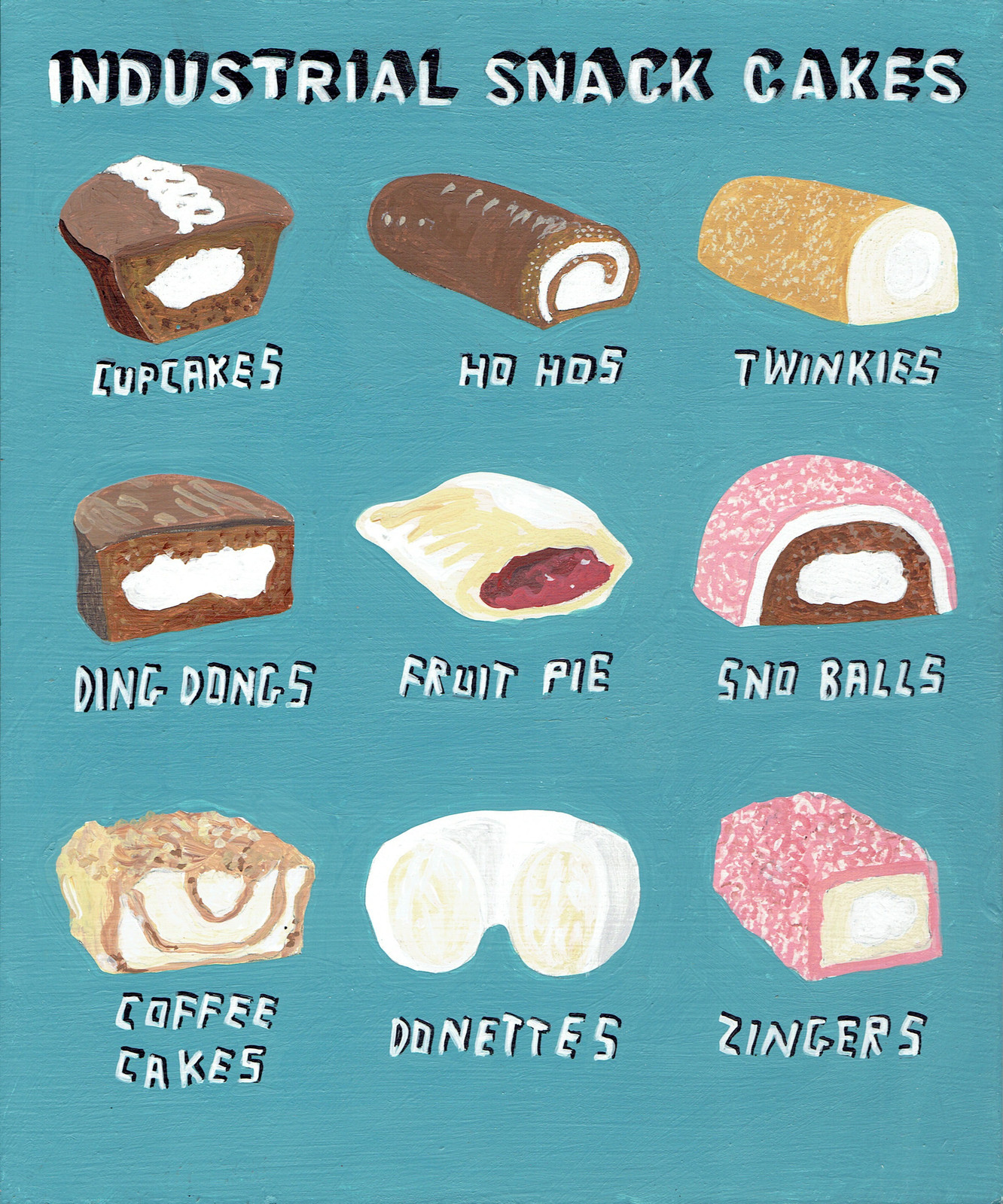 Javier Mayoral Industrial Snack Cakes