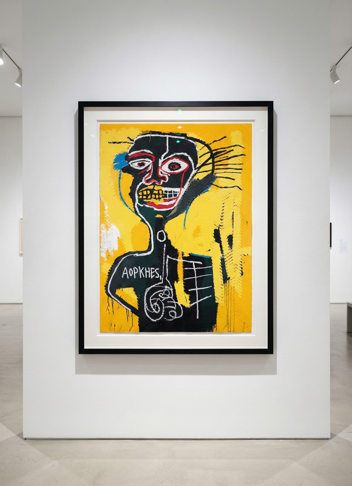 Jean-Michel Basquiat — Cabeza, from Portfolio II