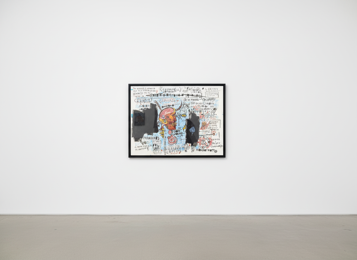 Jean-Michel Basquiat - Leeches, 1982/83-2017, Screen print