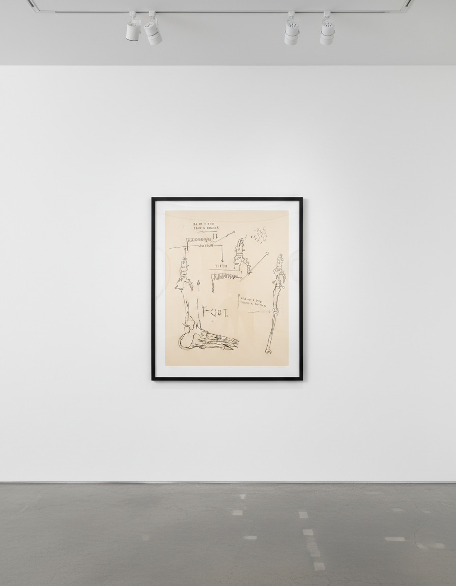 Jean-Michel Basquiat — Leg Of A Dog