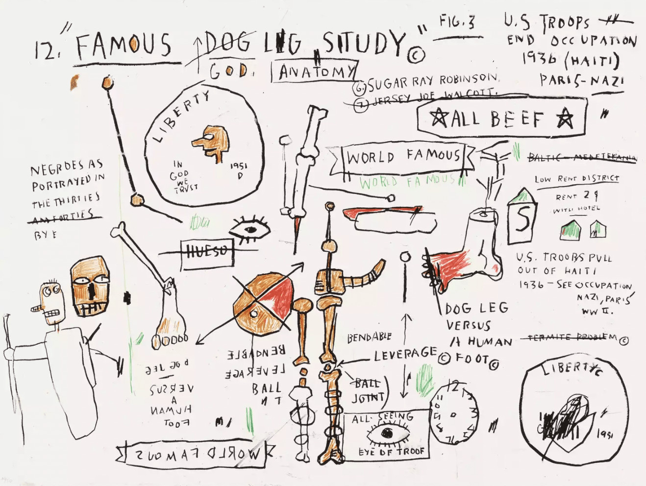 Untitled (Dog Leg Study)