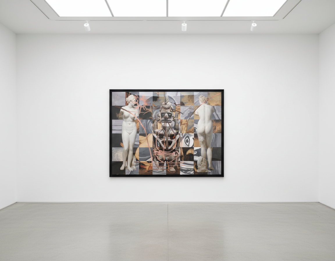 Untitled (Girl With Dolphin And Monkey) Edition of 25 (2006