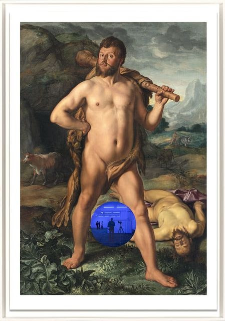 Jeff Koons — Gazing Ball (Goltzius Hercules and Cacus)