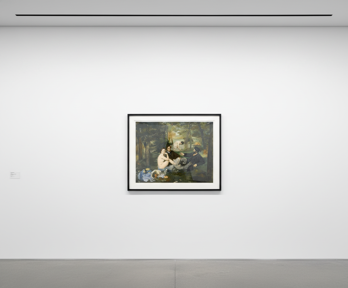 Jeff Koons — Gazing Ball (Manet Luncheon on the Grass)