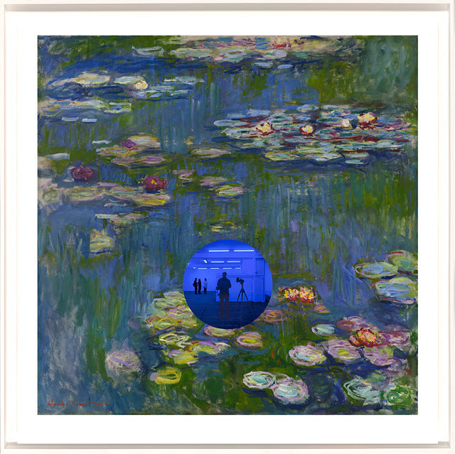 Gazing Ball (Monet Water Lilies)