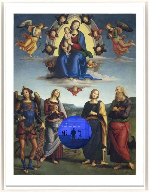 Jeff Koons — Gazing Ball (Perugino Madonna and Child with Four Saints)
