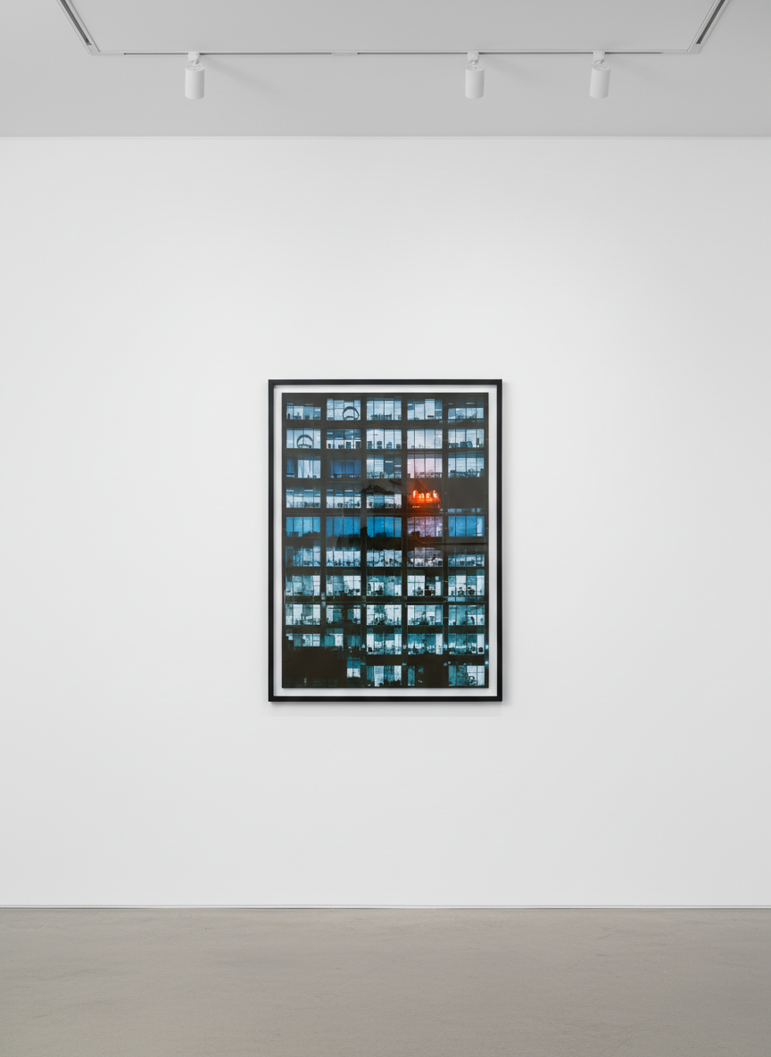 Jeffrey Czum - Let's Circle Back Later, 2025, Digital C-Print on Archival Metallic Luster Photographic Paper