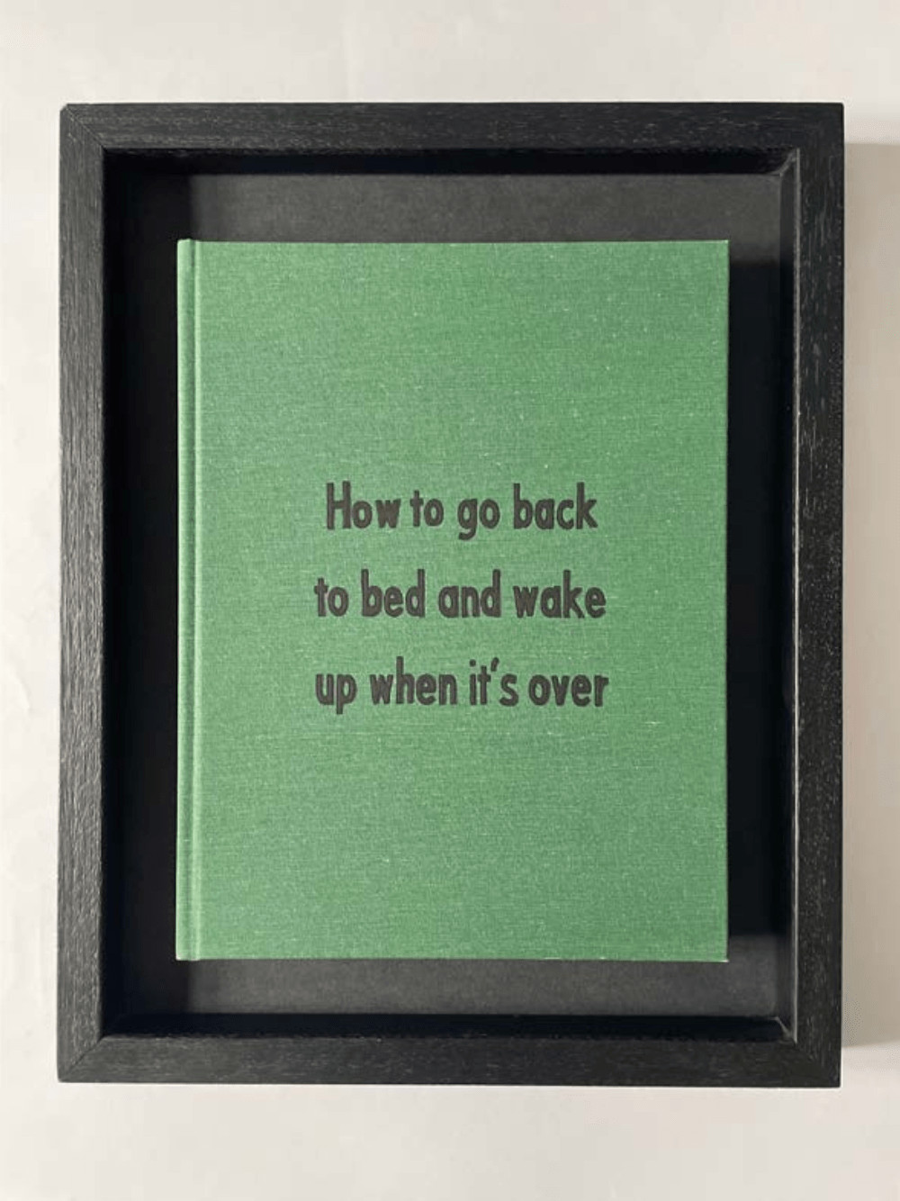 Back To Bed