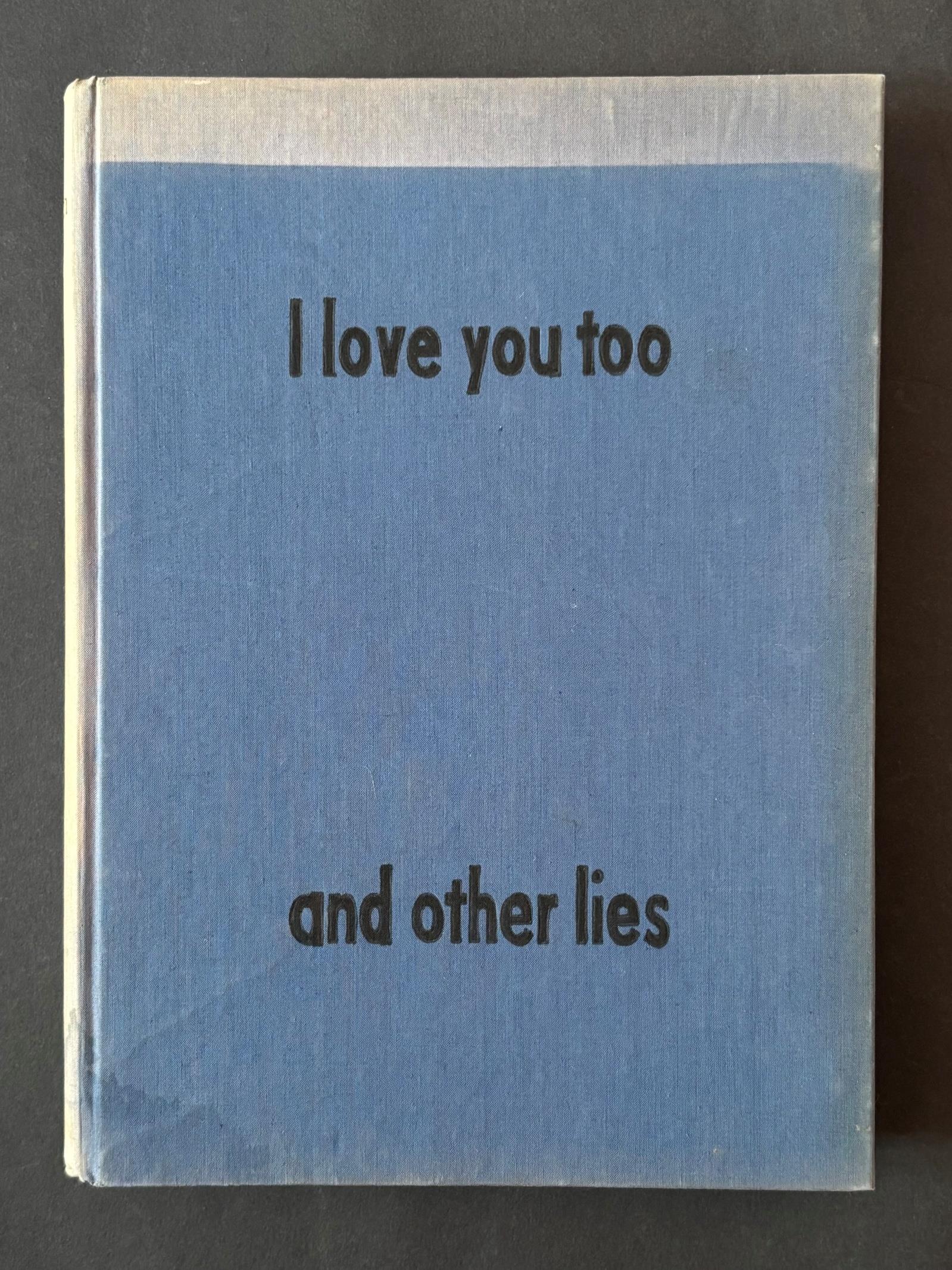 I love you
