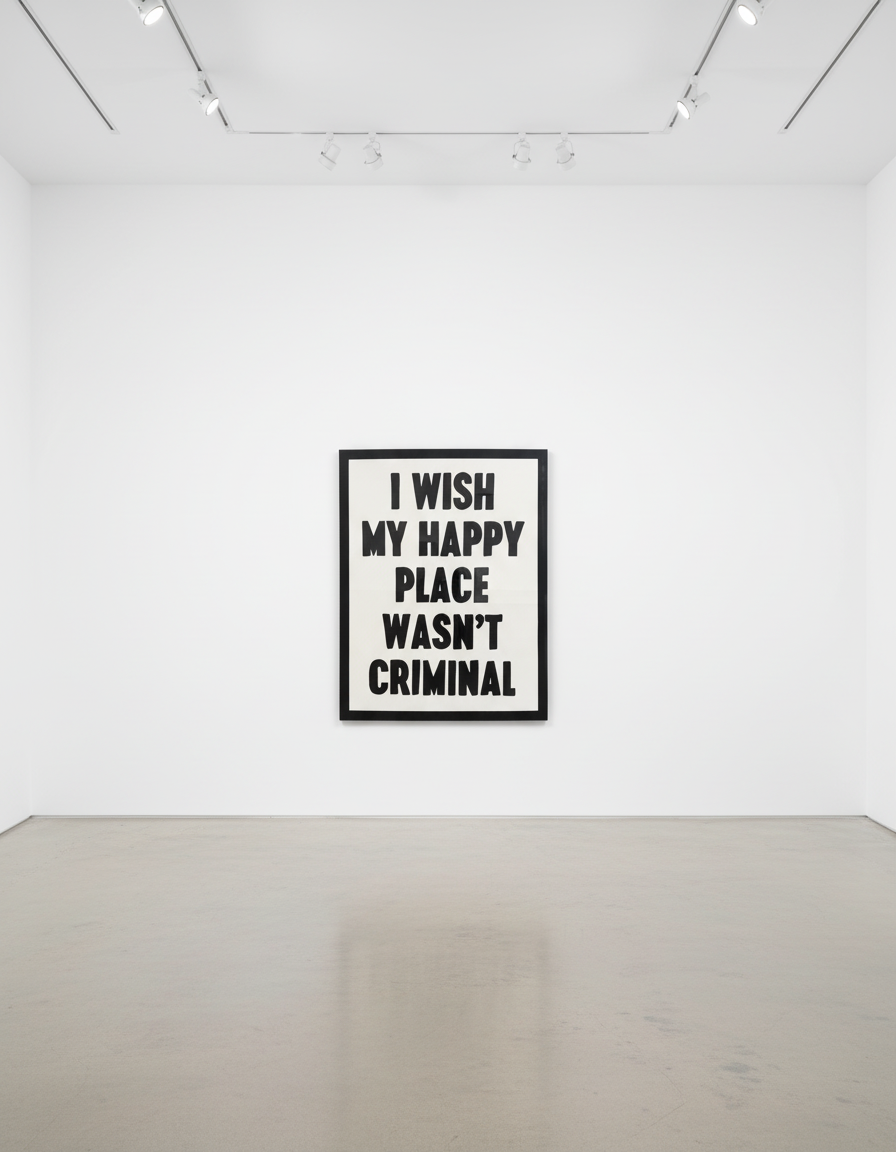 I Wish My Happy Place Wasn't Criminal