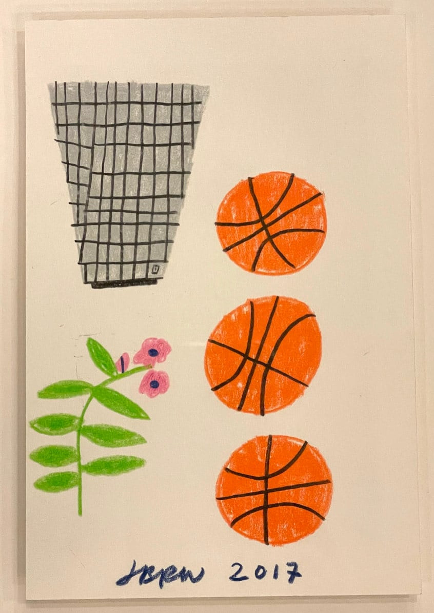 Basketball and Plant