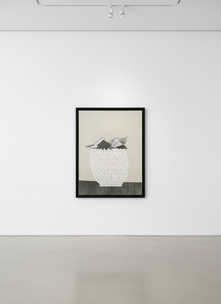 Untitled (black and grey) — Jonas Wood | Guy Hepner