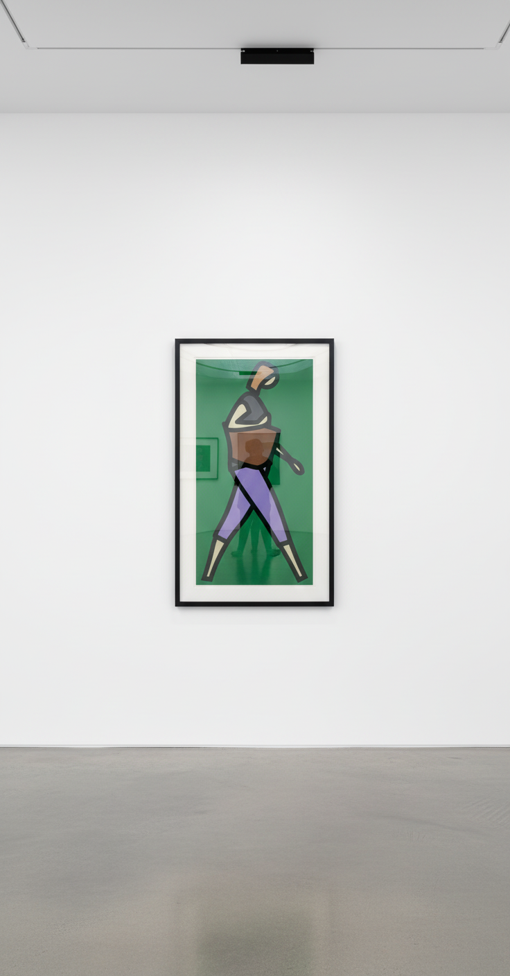 Julian Opie - Big Bag limited edition print