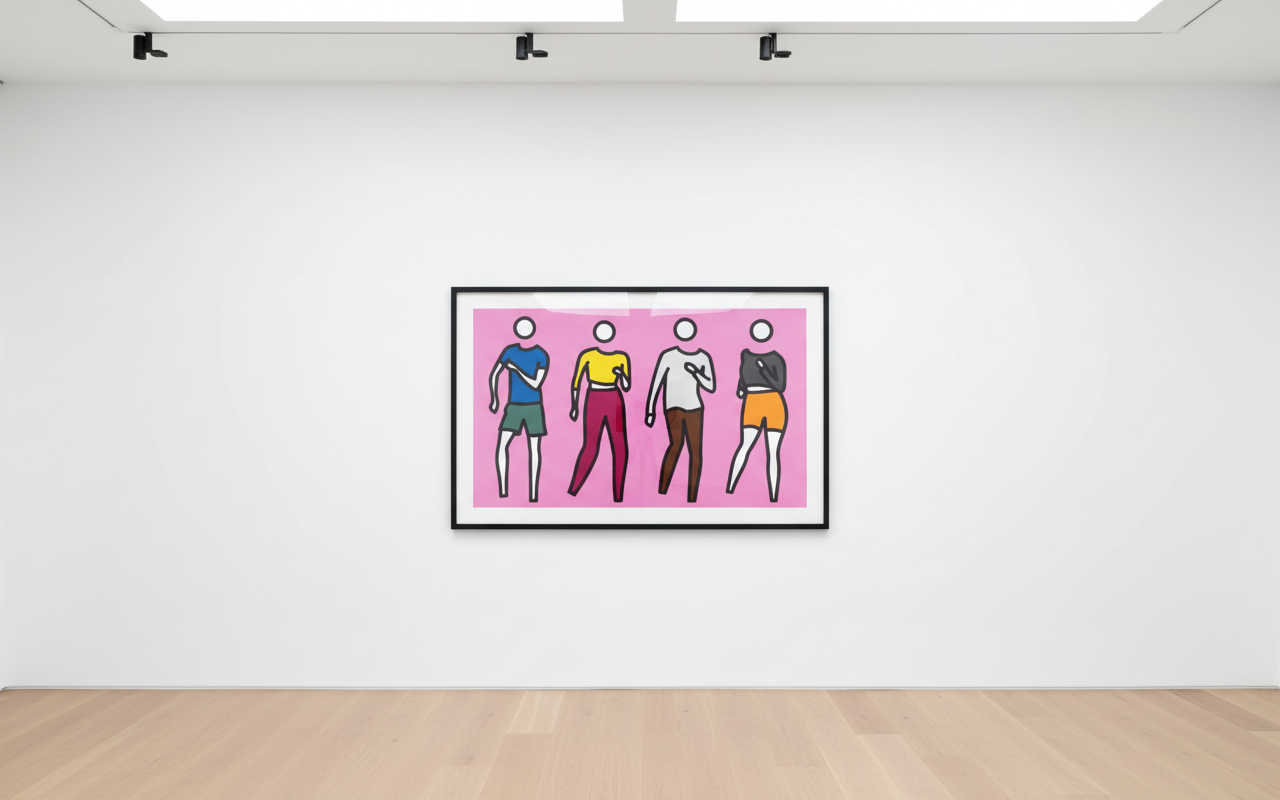 Dance Synched 4 — Julian Opie | Guy Hepner