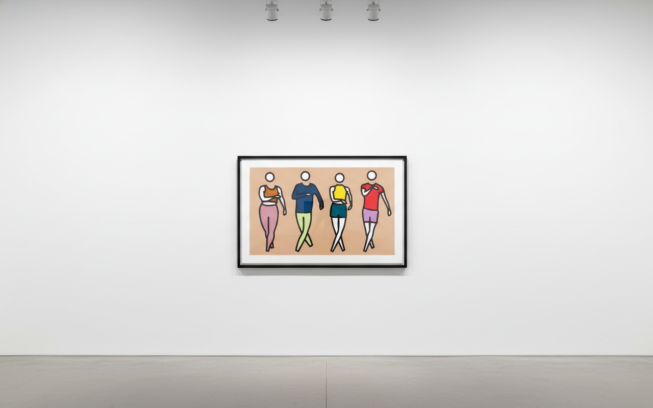 Dance Synched 4 — Julian Opie · Dance Synched | Guy Hepner