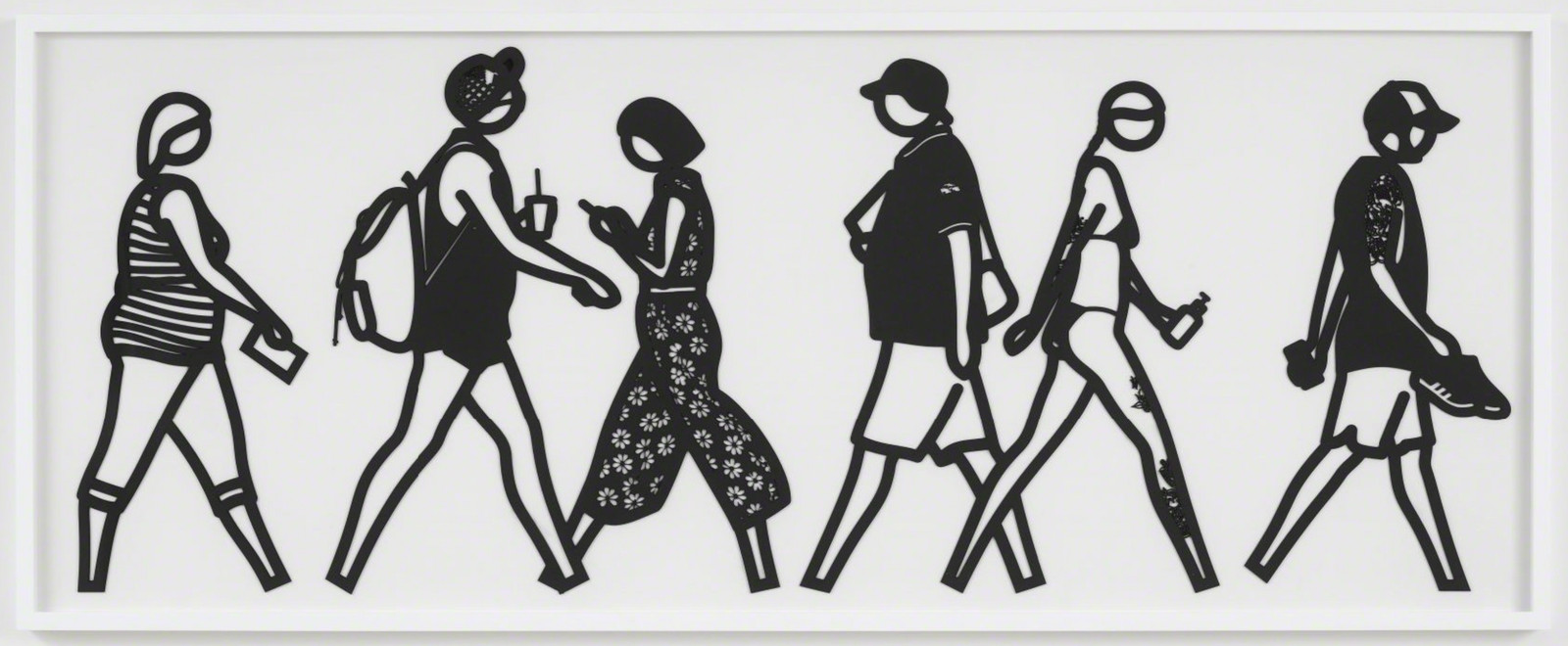 Walking In Melbourne 3 — Julian Opie | Guy Hepner