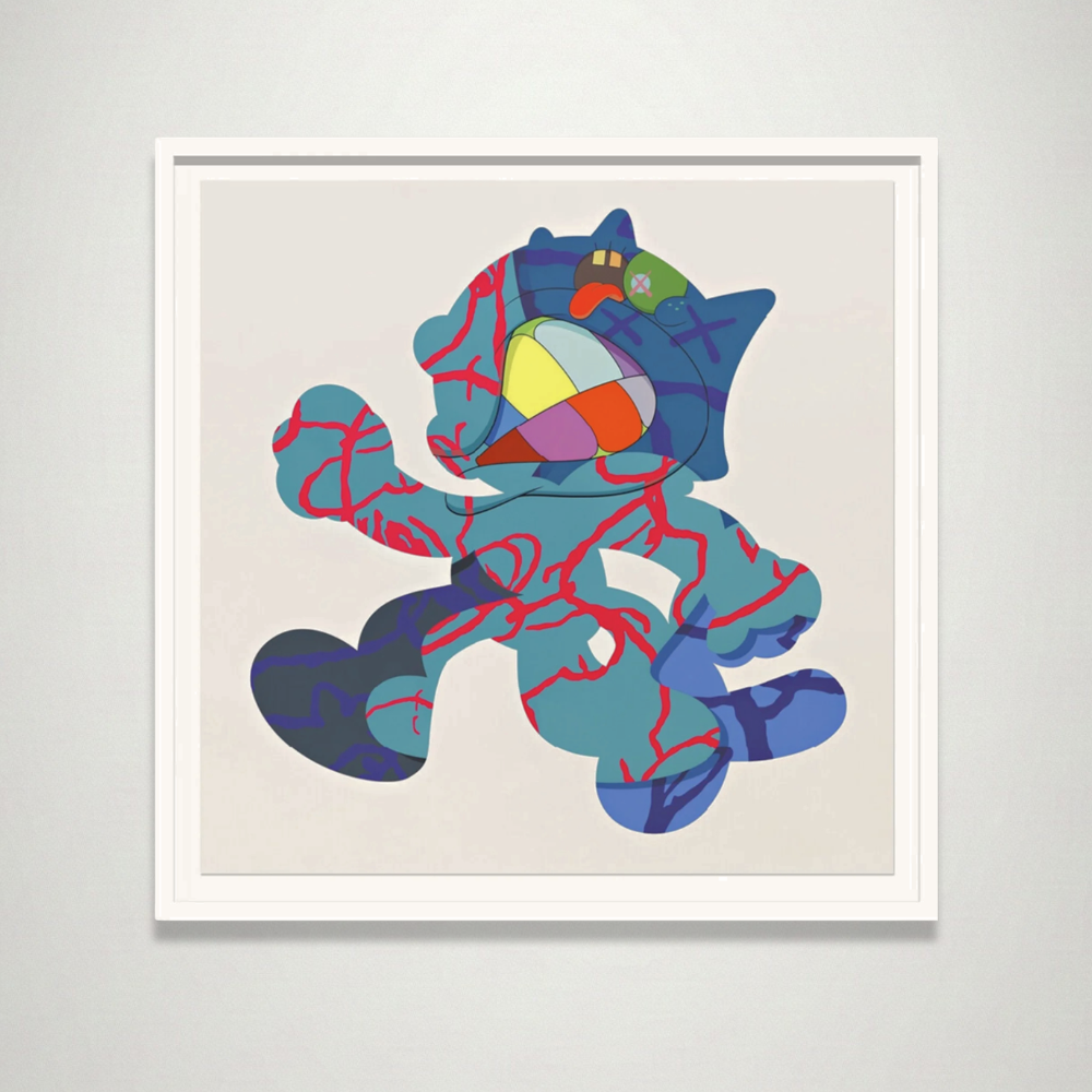 KAWS - Ankle Bracelet, 2017, Silkscreen on paper