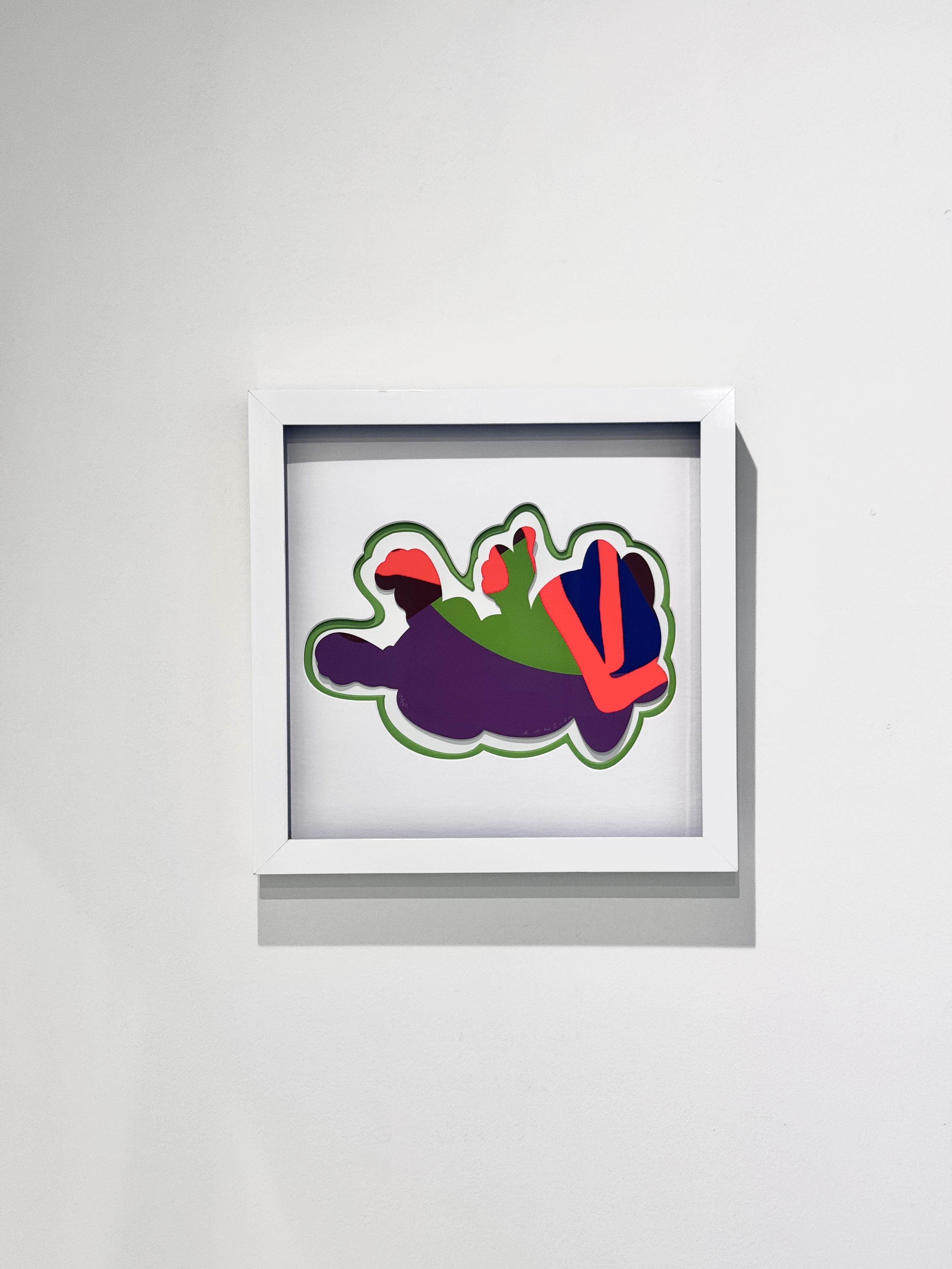 KAWS - Untitled (Garfield), 2020, Screenprint on paper