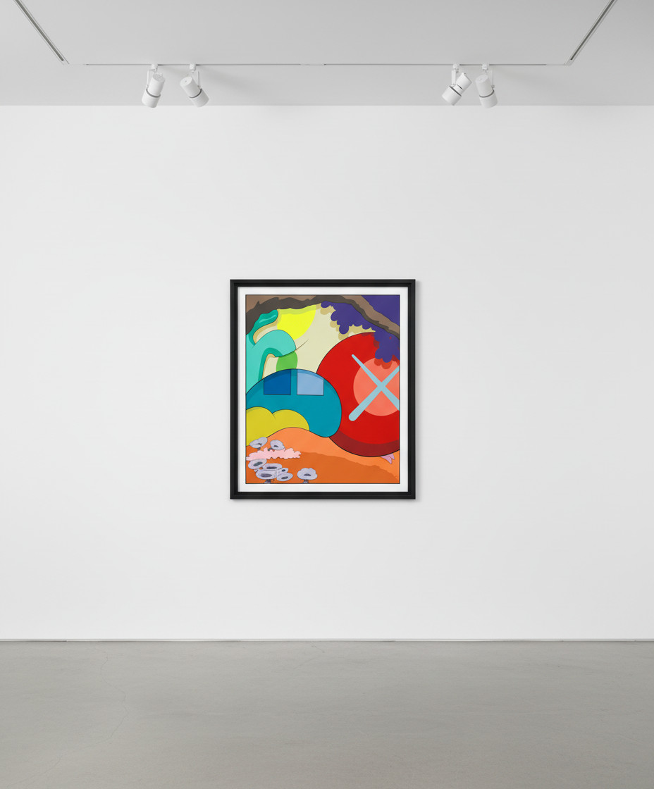 KAWS - You Should Know I Know, 2015, Screen print