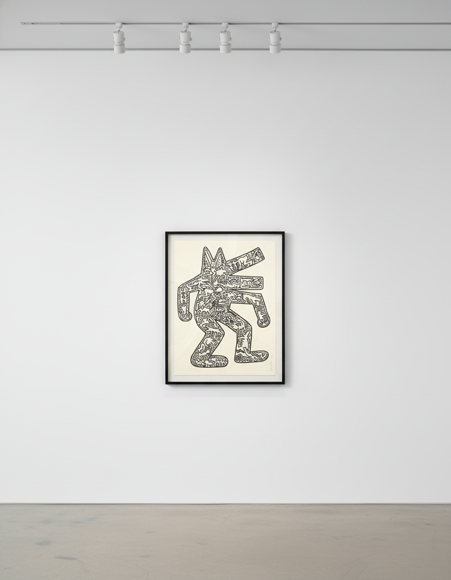 Silence = Death (Littmann PP. 152) — Keith Haring | Guy Hepner