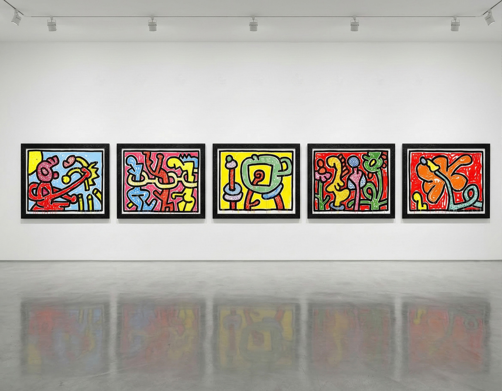 Keith Haring — Flowers Full Portfolio