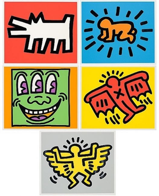 Keith Haring — Icons (Littmann PP. 170-171)