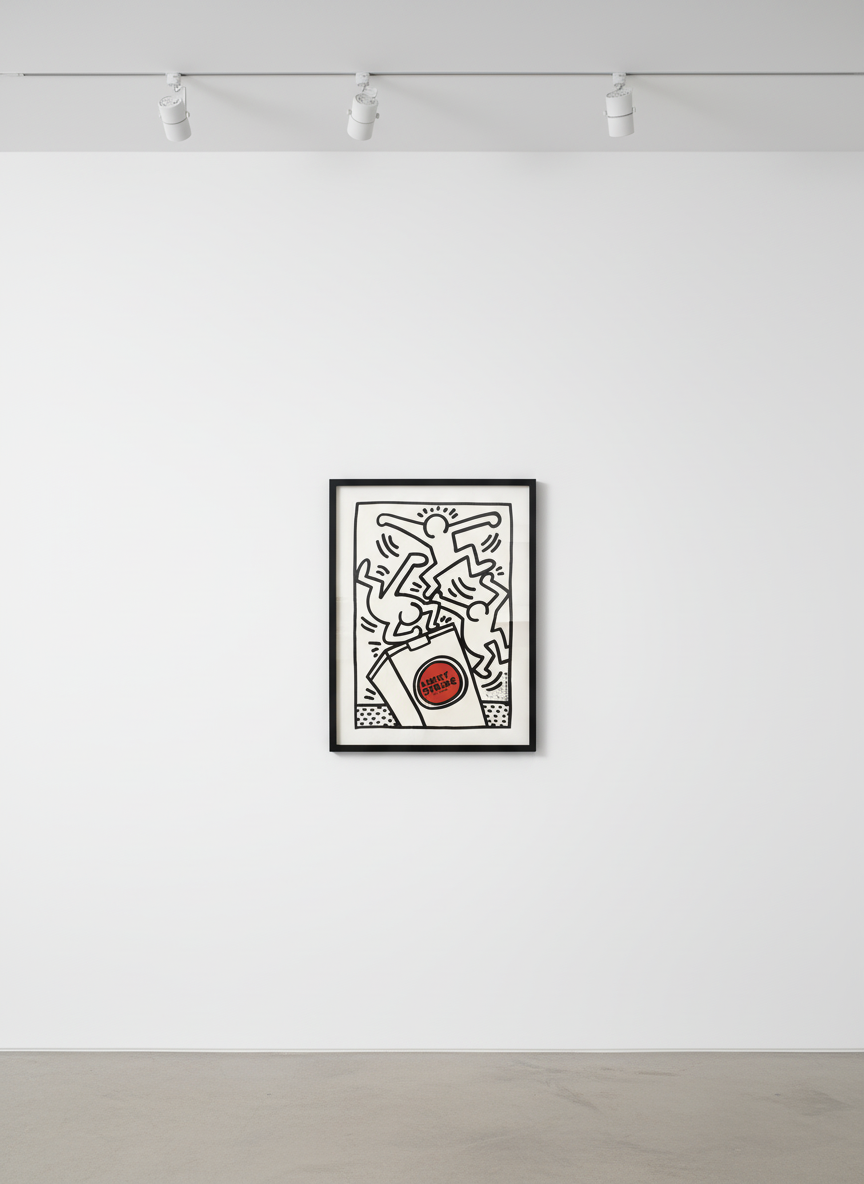 Lucky Strike 1-5… — Keith Haring · Lucky Strike | Guy Hepner