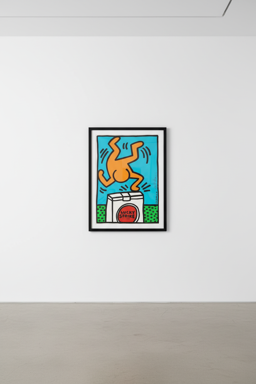 絵画 Keith Haring Lucky Strike 51/150 Lucky Strike 1 - Keith Haring | Haring Gallery