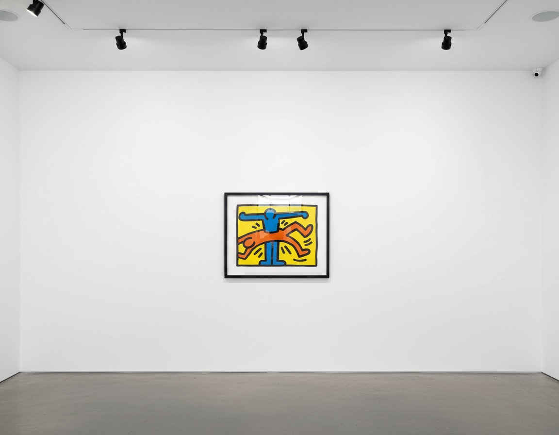 Keith Haring - Pop Shop VI (A) (Littmann PP. 150), 1989, Silkscreen