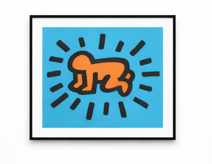 Keith Haring, Radiant Baby from Icons (Littmann PP. 170-171), 1990