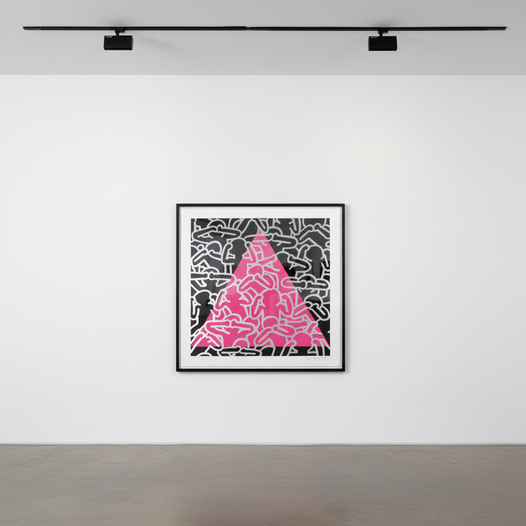 Silence = Death (Littmann PP. 152) — Keith Haring