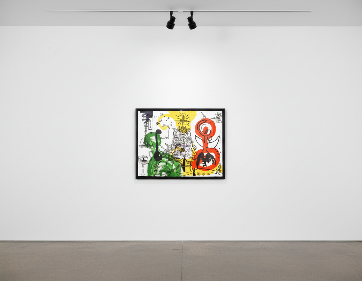 Keith Haring - The King (Littmann PP. 115), 1989, Lithograph
