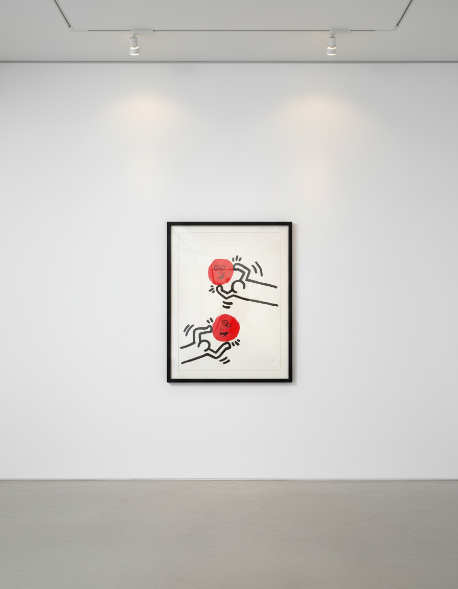 The Story of Red and Blue 11… — Keith Haring | Guy Hepner