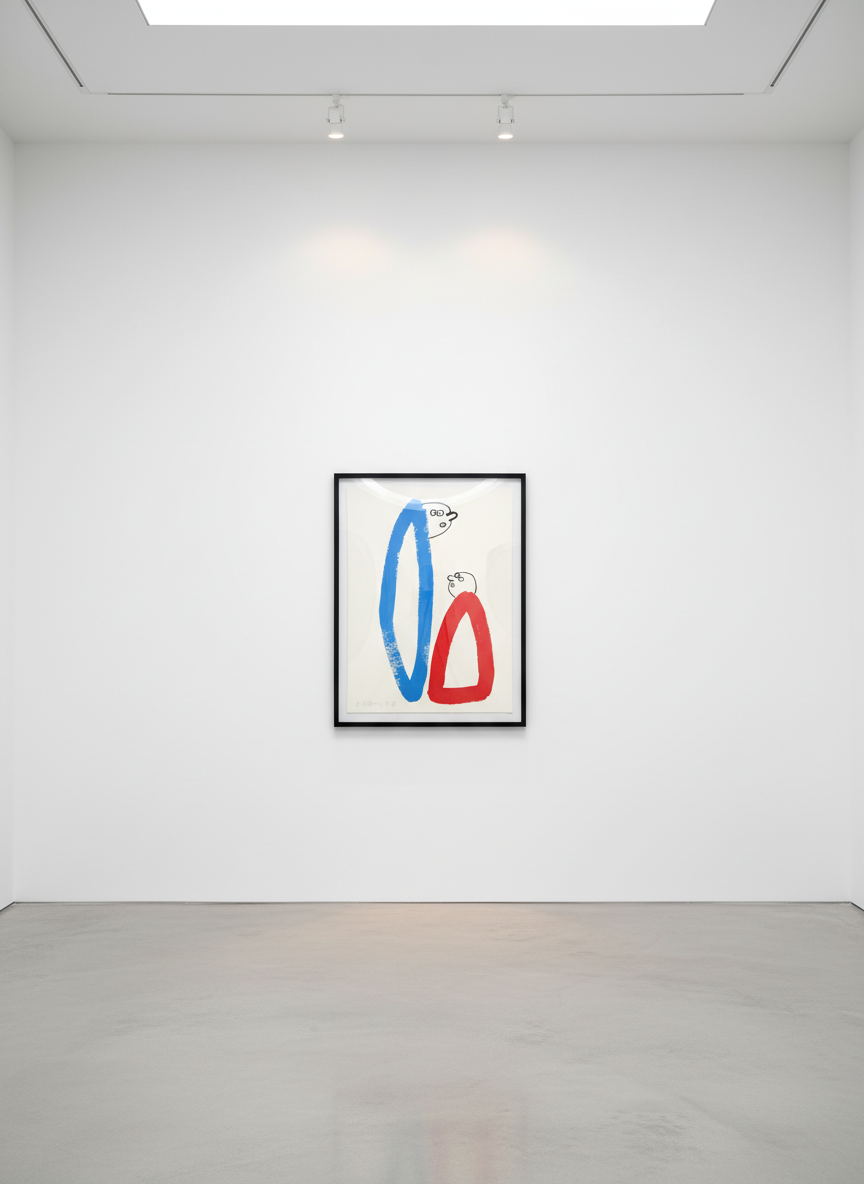 The Story of Red and Blue 14… — Keith Haring | Guy Hepner
