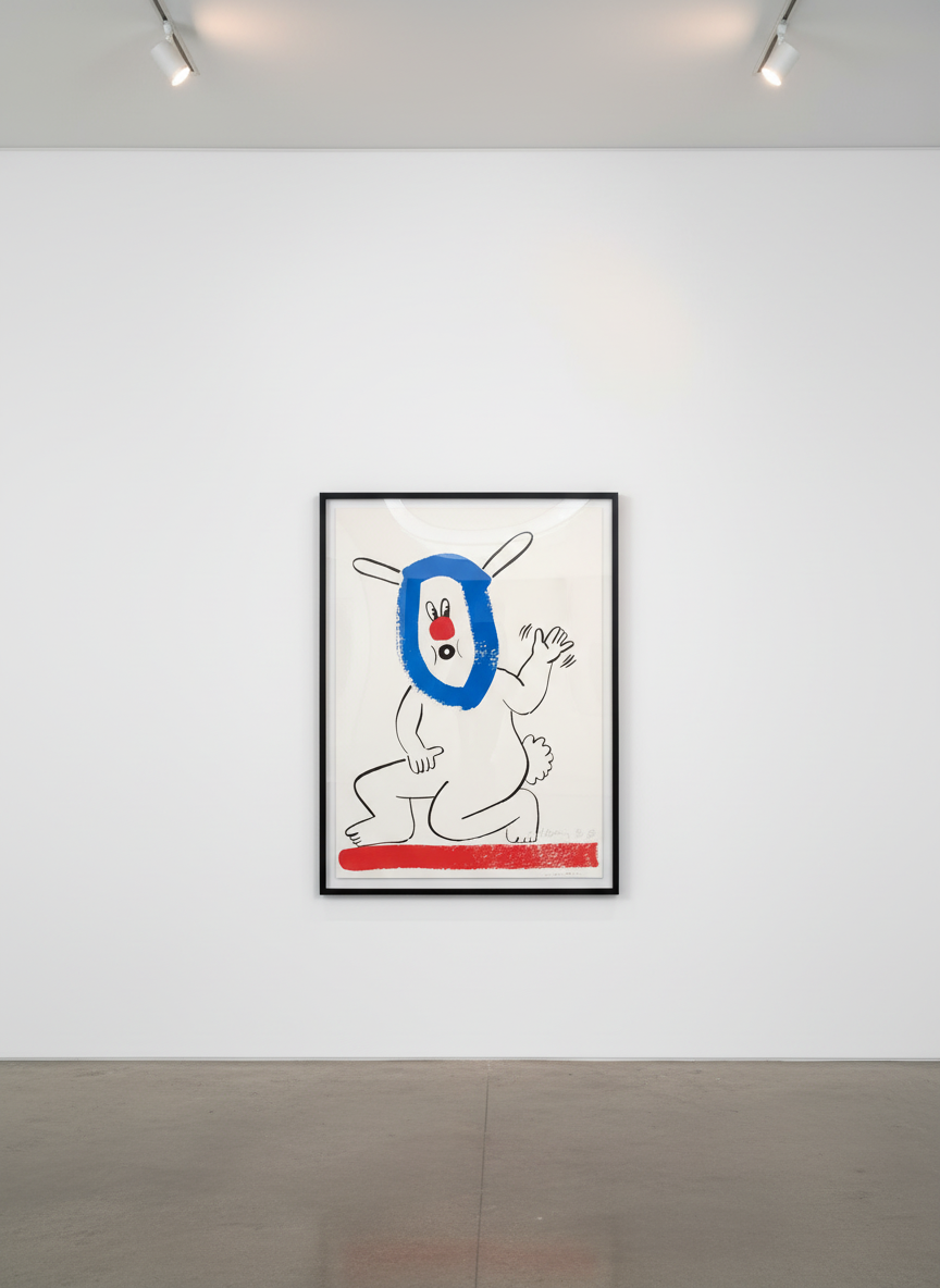 The Story of Red and Blue 11… — Keith Haring | Guy Hepner